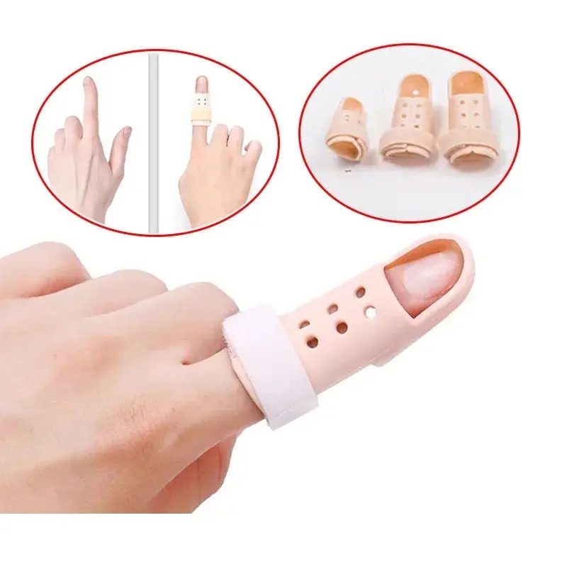 Nẹp Ngón Tay Bằng Nhựa Đa Năng, Nẹp Cố Định Giảm Áp Lực Khớp Bảo Vệ Ngón Tay