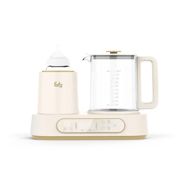 KOL1 Máy đa năng điện tử Lắc sữa Giữ ấm sữa Đun & Hâm nước pha sữa Fatzbaby - Multimax 9 plus - FB9511HB