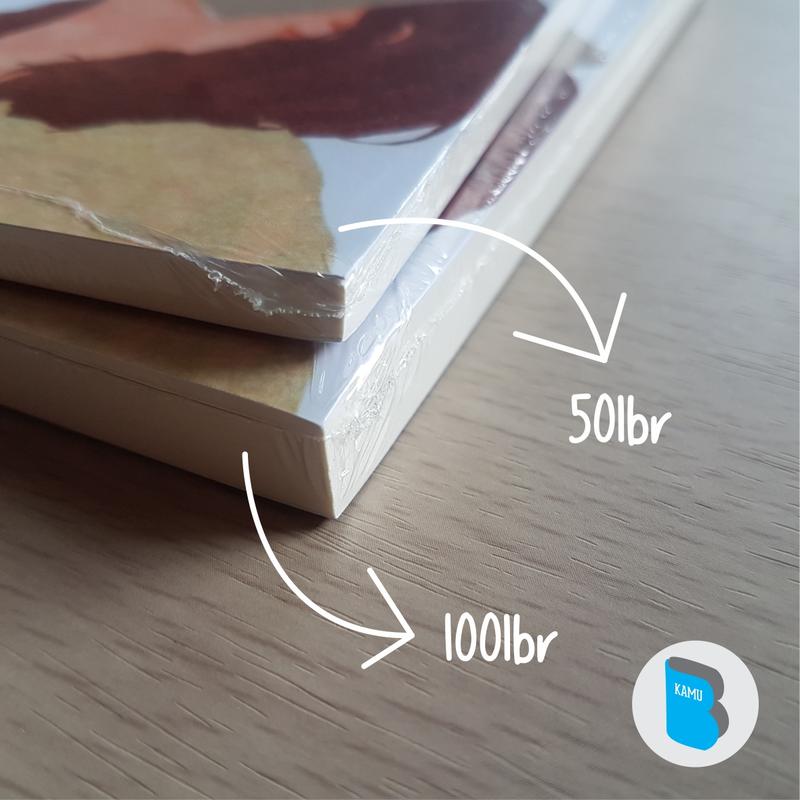 [57gsm] A6 Notes Notebook Saku Pocket Book Softcover - Night Sky Lamp 3