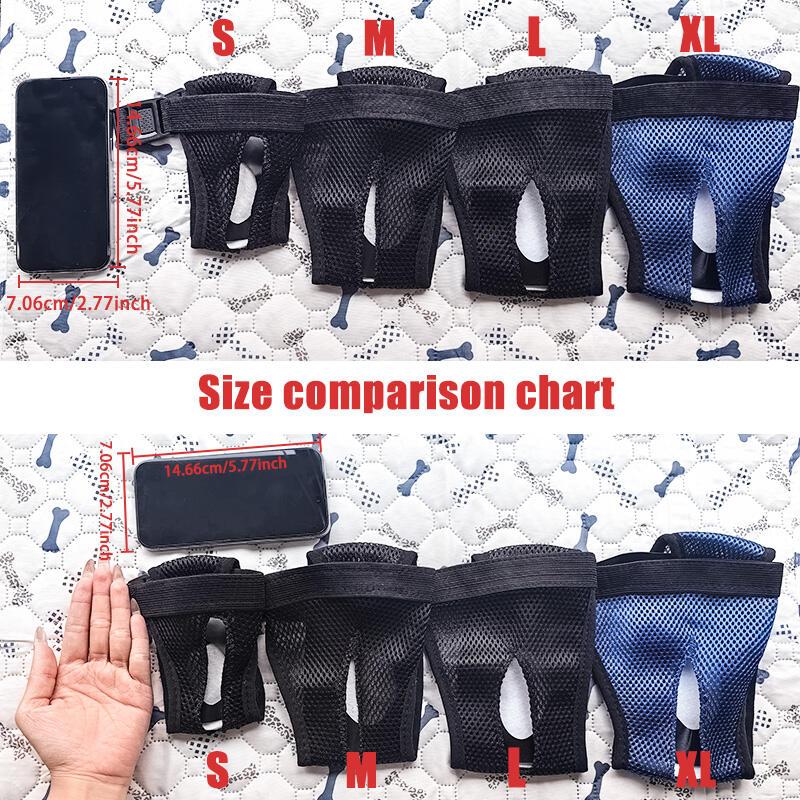 Product Introduction of Breathable Adjustable Female Dog Diapers with 3 Replacement Pads Ideal for Dogs in Heat Menstruation and Incontinence 1