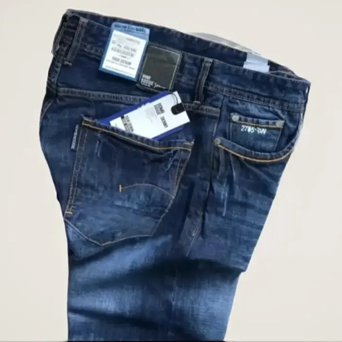 Promo Celana Jeans Pria BOMBOOGIE pria standar terlaris -Celana Panjang Pria Terbaru-BOMBOOGIE Jeans premium distro Size 27-34 Terbaru Dan Terlaris Nyaman Denim Hitam Keren Basic 2