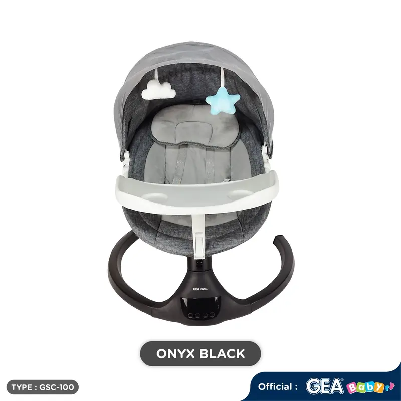 GEA BABY ORYN Baby Automatic Swing Chair GSC-100 / Ayunan Bayi / Bouncer bayi 4