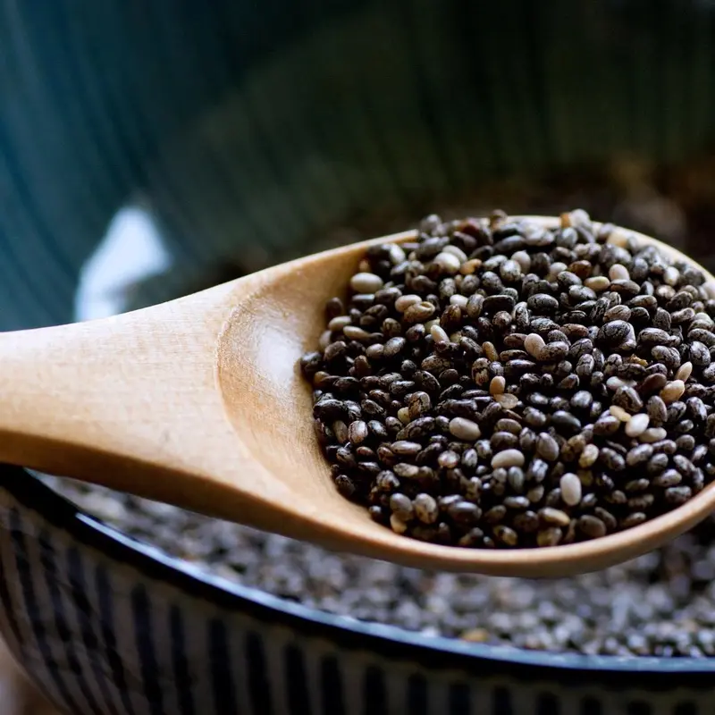 Hạt Chia Đen Úc 500g Black Chia Seed Hữu cơ hạt chia 5