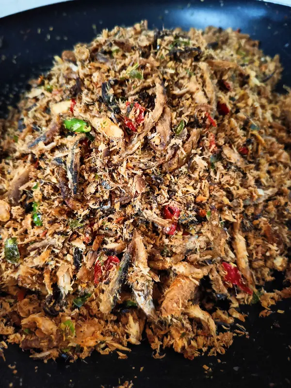 Cá  Khô Giã Tỏi Ớt - Ăn Vặt -  Ăn Với Cơm Snack Chua Food 2