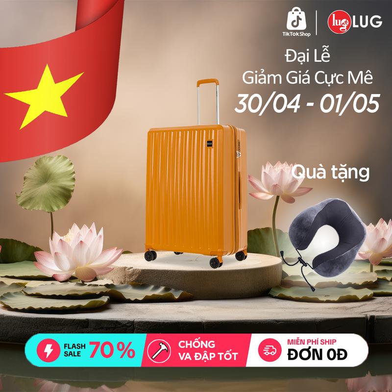[VALI HIỆU BÁN CHẠY] Vali Kéo Du Lịch EL31267 Size 28 Thương Hiệu Elle, Nhựa ABS+PC Chịu Va Đập Tốt, Khóa TSA An Ninh Quốc Tế, 4 bánh xe quay 360 độ - Lug vali 4 bánh xoay 360 chống trộm