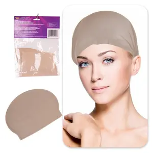 Bald Cap Untuk Makeup Kepala Botak Palsu Latex Bahan Rubber Kepala Botak Palsu / kepala botak cosplay kepala