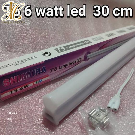 Lampu T5 LED TL led lampu Etalase Neon Box Kitchen set 30 cm5 Watt / 6 watt 0