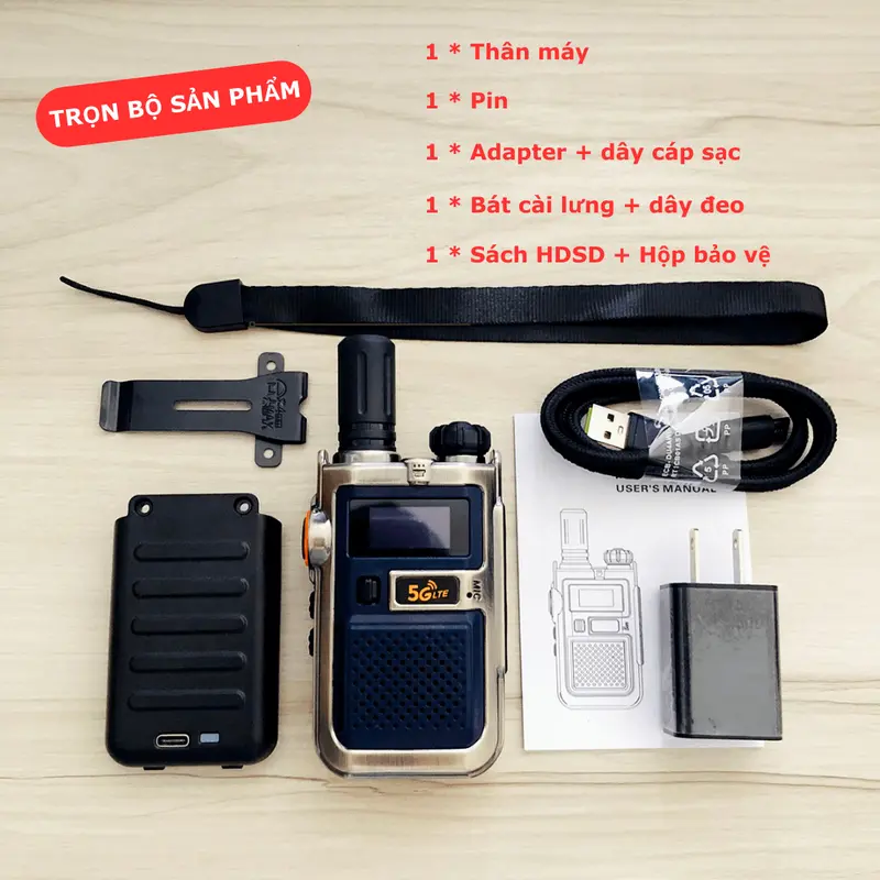 BỘ ĐÀM SIM 4G, 5G KHÔNG GIỚI HẠN KHOẢNG CÁCH 1