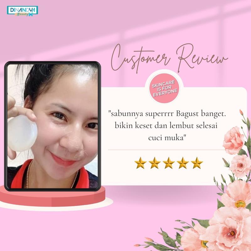 BPOM SABUN WAJAH || Facial Wash Glowing  Memutihkan Melembutkan Mengencangkan Muka 5