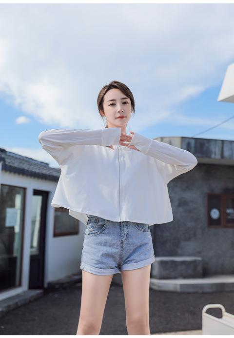Product Introduction of Ice Silk Sun Protection Clothing Women's Loose Breathable Cloak UV-Proof Sun-Proof Thin Coat Sun-Protective Clothing 27