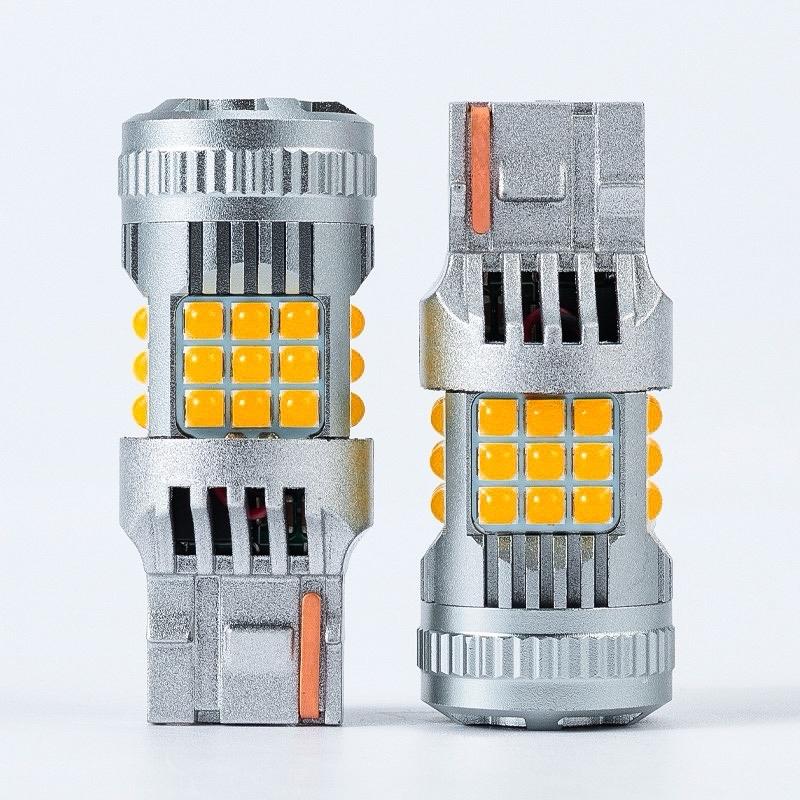 2 Bóng Led Xi Nhan Ô Tô chân T20 siêu sáng màu vàng (bộ 2 cái) Không nháy nhanh ( Bảo Hành 12 Tháng ). Đèn led xi nhan ô tô , Led xi nhan, led báo rẻ. Loại 1