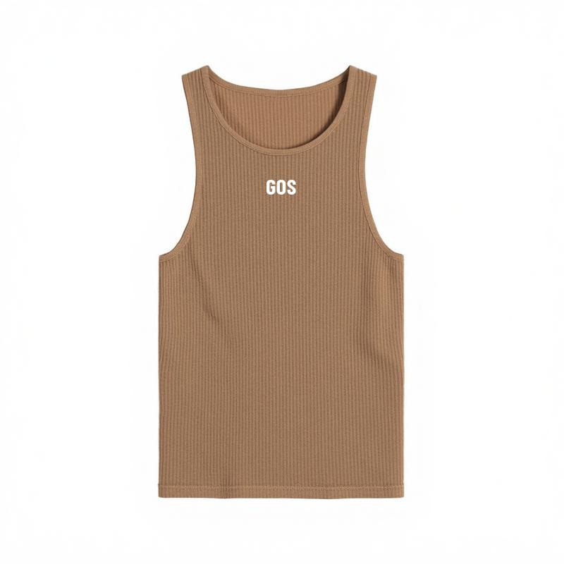 (LẤY LÊN 1 SIZE - Siêu ôm) Áo ba lỗ thể thao GOS BodyRib E2 5