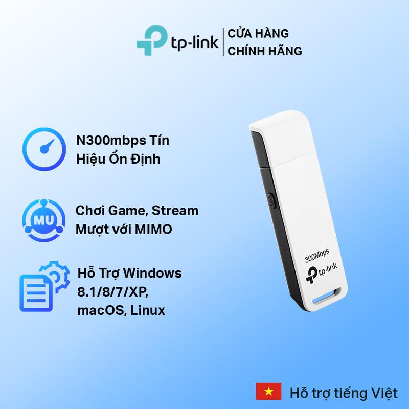 Bộ Chuyển Đổi USB Wifi TP-Link TL-WN821N Chuẩn N 300Mbps