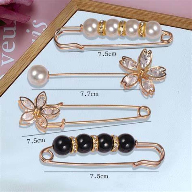 Trâm Cài Thời Trang Hàn Quốc, 2-18 CÁI / BỘ, Ghim Cài Perdible Chống Lộ, Trâm Cài, Khóa, Thắt Lưng, Kẹp Cổ Áo, Thích Hợp Cho Váy, Quần Dài, Quần, Khăn Trùm Đầu, Thời Trang Women Nữ 2