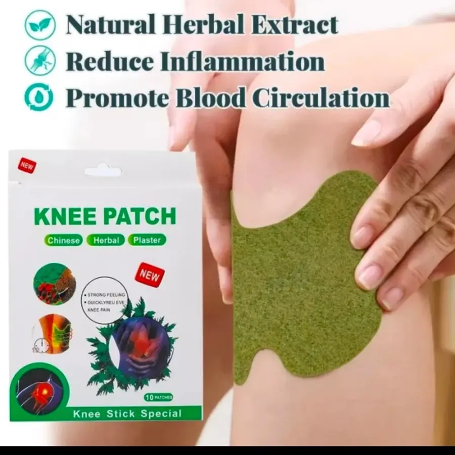 Koyo Lutut Herbal Isi 10 Pads - Stiker Plaster Knee Patch Detox Tempelan Pereda Pegal Linu Penghilang Nyeri Sendi Otot