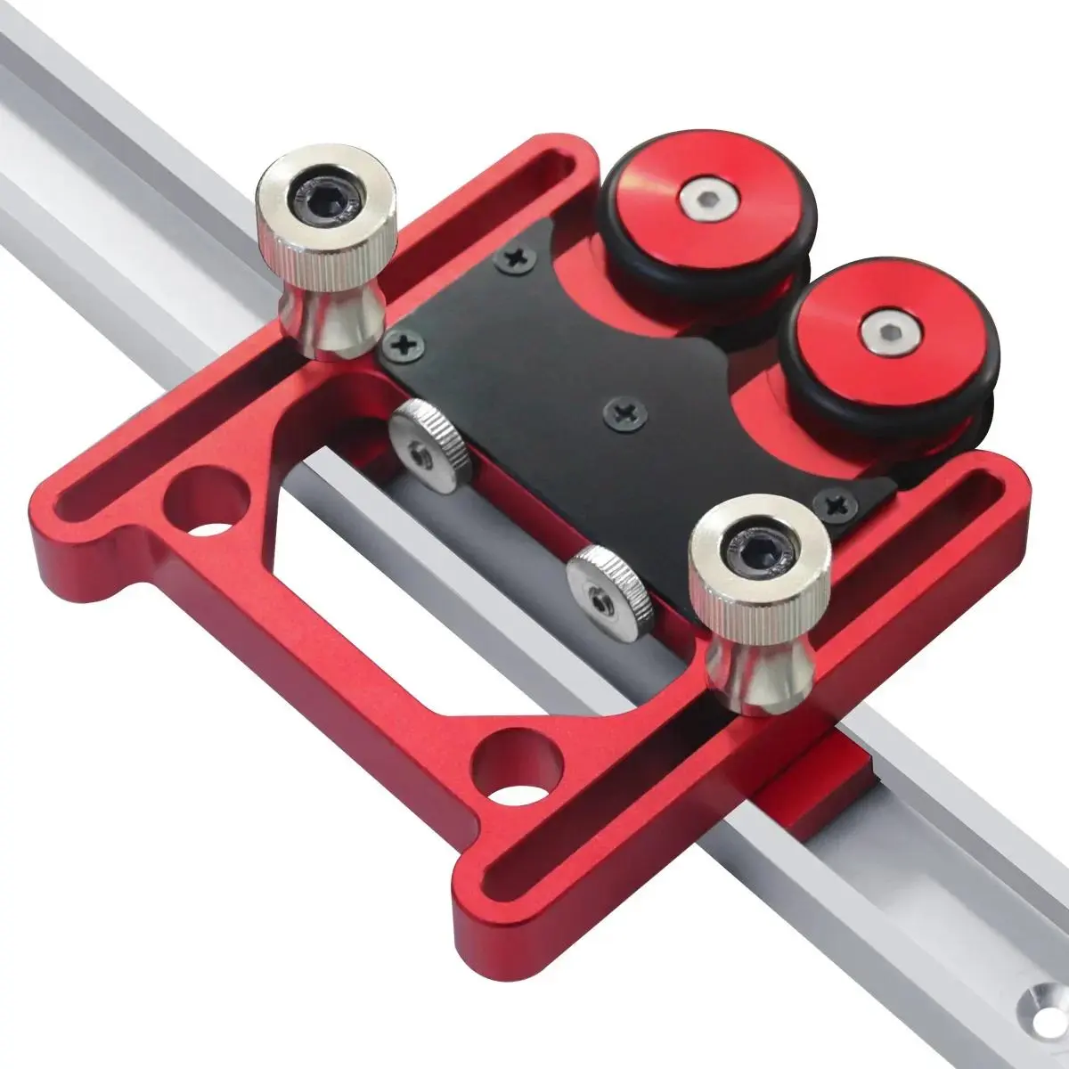 Adjustable Stock Guides - Roller Guides Feather Loc Board Multi-purpose Clear-Cut Anti Rebound Safety Pushing Auxiliary Tool