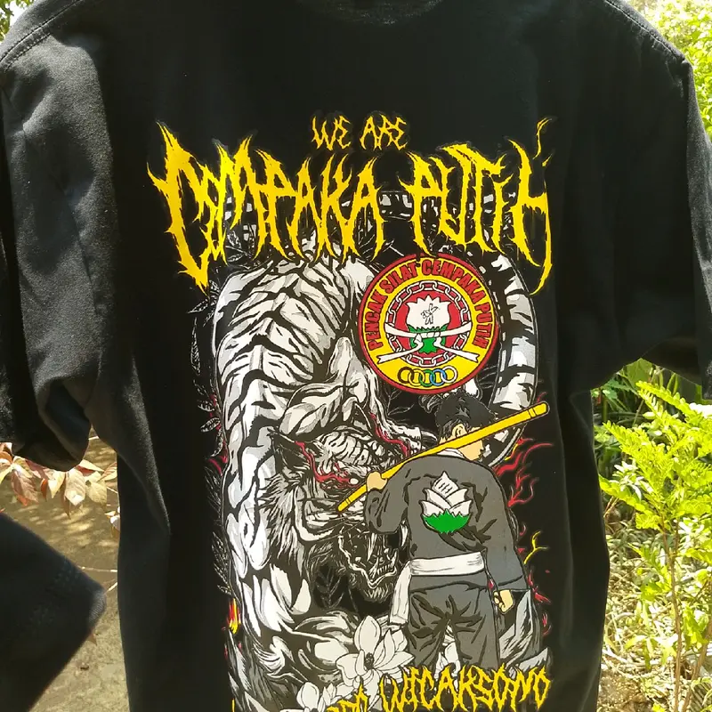 KAOS WE ARE CEMPAKA PUTIH MACAN 003 TERLARIS Keren Combed 2