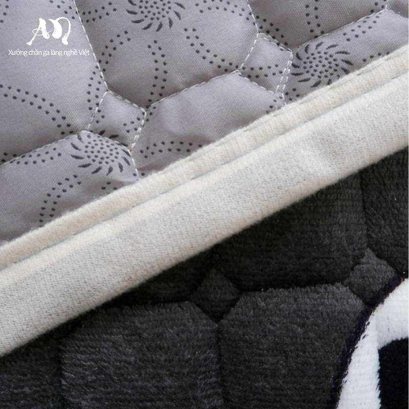 Thảm Trải Giường Nỉ Nhung YUKI – Thảm Lông Cừu Đủ Kích Thước, Các Mẫu Hottrend AN BEDDING 7