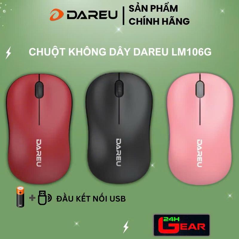 Chuột máy tính không dây DAREU LM106G