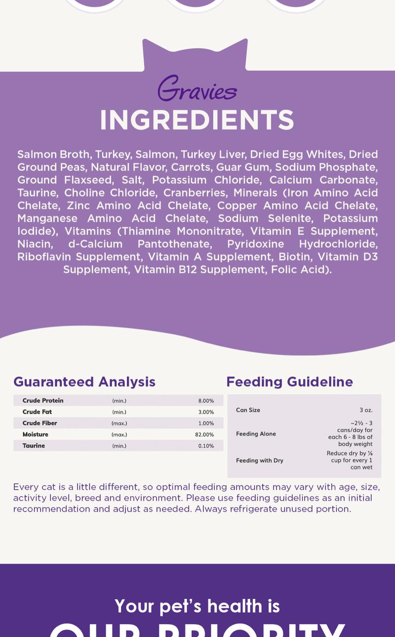 Product Introduction of Wellness Complete Health Gravies Wet Cat Food 3oz 7