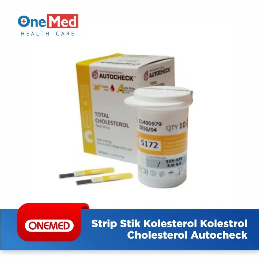 AUTOCHECK - Strip Stik Cek Kolesterol Autocheck