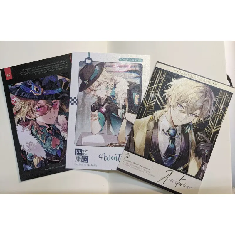 Pack 3 pola Aventurine Honkai Star Rail Festive Collection 1