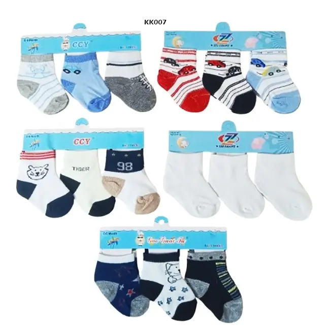 Kaos Kaki Socks Antislip Anak Bayi Laki laki Perempuan 0 6 12 Bulan Newborn Lucu Import Terbaru 0