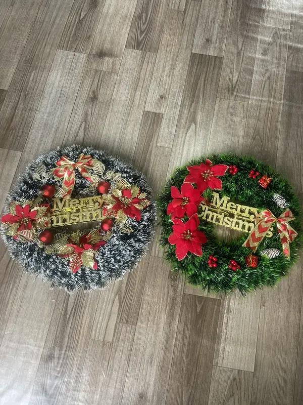 Vòng Trang Trí Giáng Sinh Noel - Vòng Nguyệt Quế 40 cm 1
