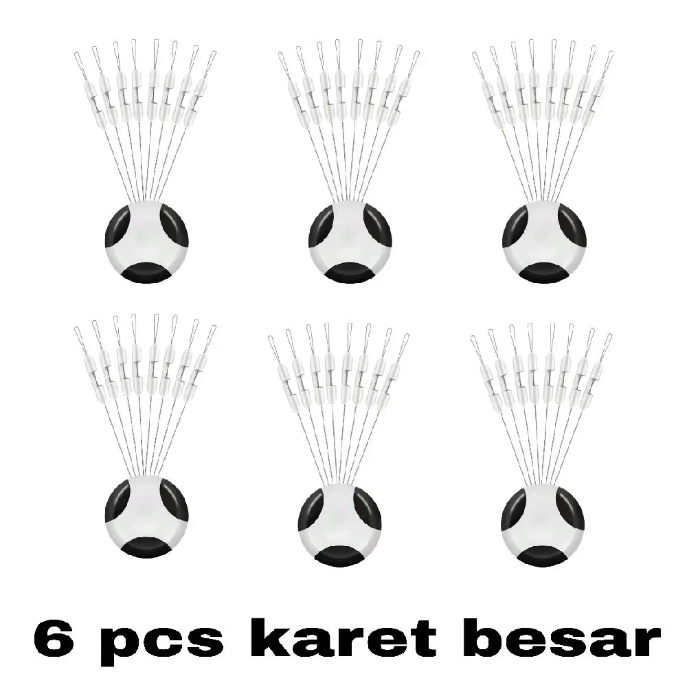 6 set karet besar