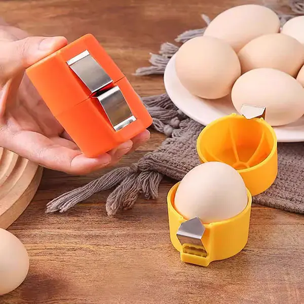 Alat Pengupas Pembuka Cangkang Telur Kulit Telur Multifungsi Praktis Cutenery