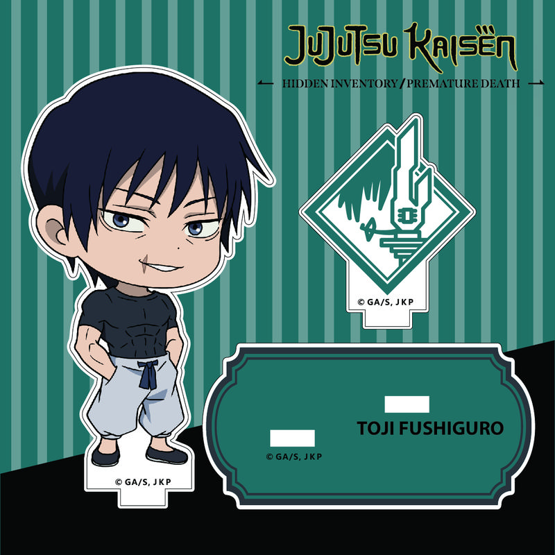 Mô Hình Standee Jujutsu Kaisen Acrylic Chibi | Toji Fushiguro, Ryomen Sukuna, Kento Nanami, Nobara Kugisaki, Yuji Itadori, Satoru Gojo P1 & P2, Geto Suguru | Anime Figure Decor Để Bàn, Trang Trí Góc Học Tập, Phòng Ngủ, Quà Tặng Fan JJK 1