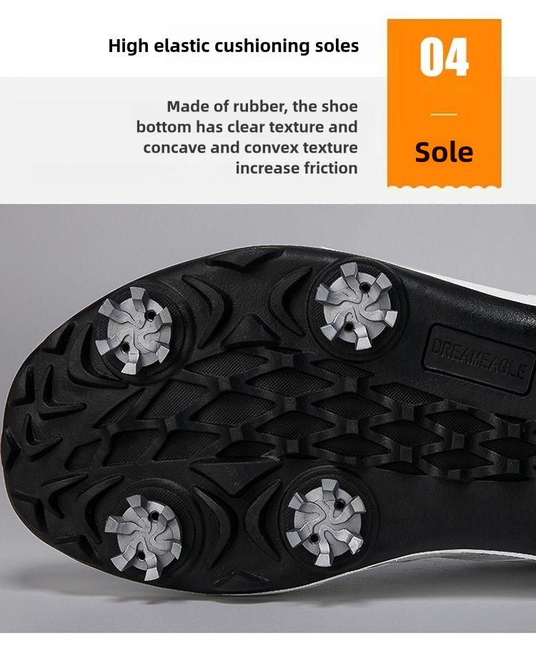 Product Introduction of Foreign Trade Wear-Resistant Men's Shoes Outdoor Leisure Sneaker Comfort Trend Breathable Men's Golf Shoe Shock Absorption Non-Slip Xz25057 16
