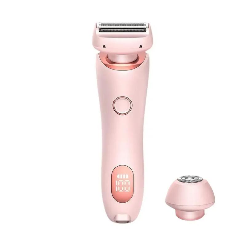 Product Introduction of Painless Hair Removal At Home, 2 In 1 Electric Shaver Razors For Women, Bikini Trimmer For Pubic Hair, Wet & Dry Electric Shaver Steel Waterproof Gentle Removable Stainless Stainless Steel Comfort Portable IPL Hair Removal with Cooling 20