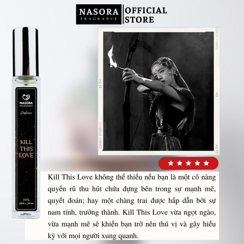 [COMBO NGỌT NGÀO] Tinh Dầu Nước Hoa Nữ Nasora Premium Hương Thơm Ngọt Ngào, Nữ Tính, Gợi Cảm, Dạng Xịt 10ml Xịt Thơm Cosmetic 7