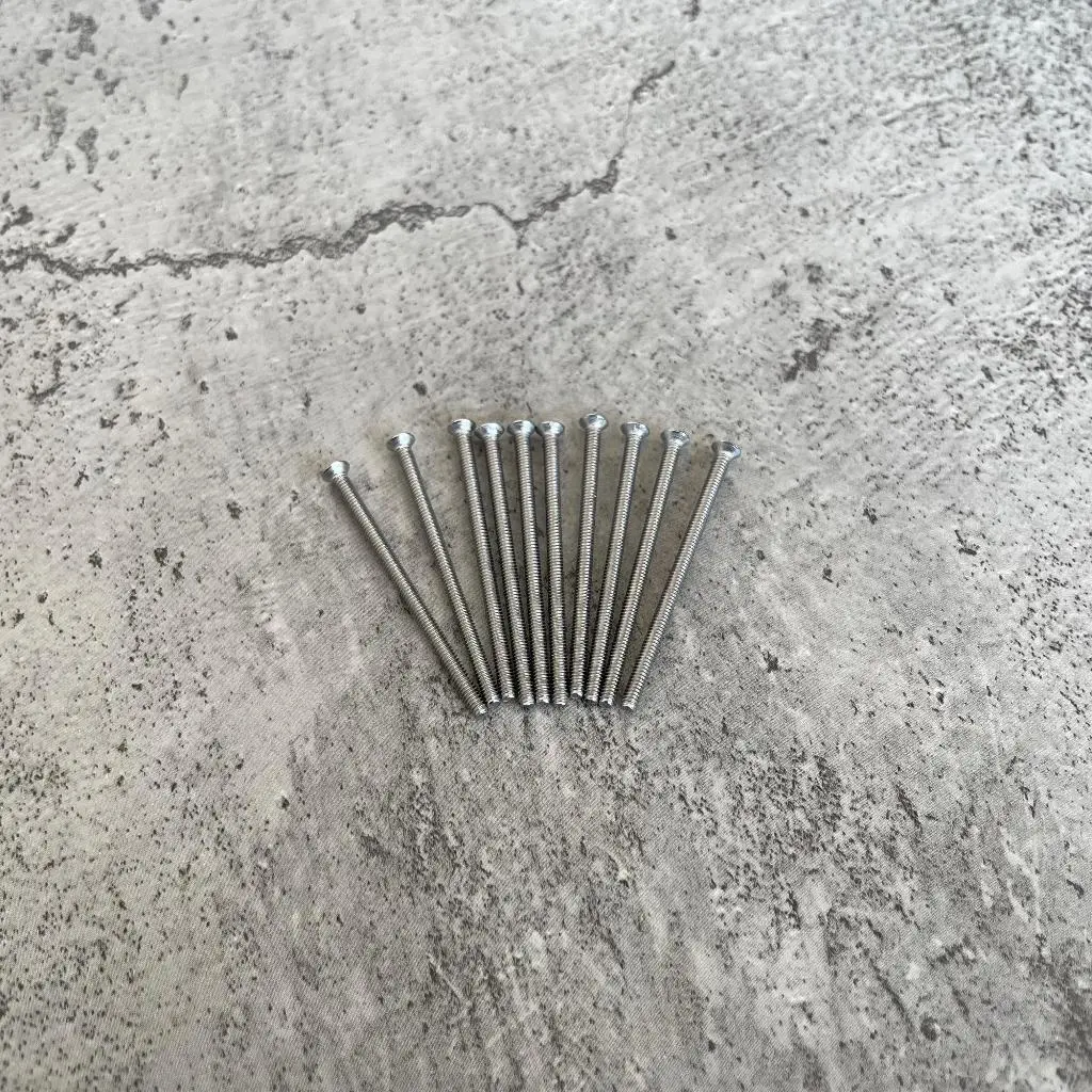 STAINLESS Screw Baut Rata Countersunk - 35mm - isi 1pcs - Rep Tamiya
