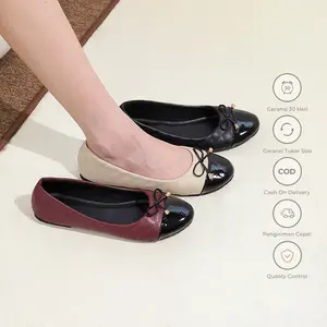WINOD Tyra Flatshoes Wanita Casual Look Slip On Sepatu Kerja Pesta