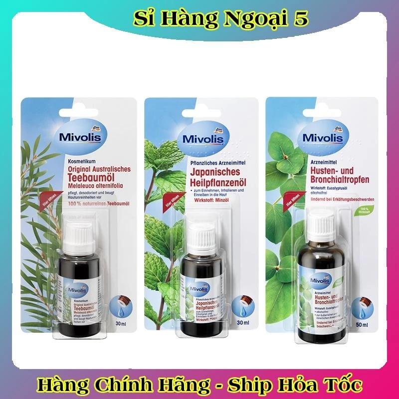   auth  Bộ Tinh Dầu Bạc Hà Tràm Khuynh Diệp Mivolis Japanisches Heilpflanzenol 30 ml NỘI ĐỊA ĐỨC  Date mới nhất  