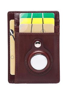 Men's Casual Matching Rfid Blocking Card Holder,  Minimalist Ultra Thin Fashion Card Holder, Portable Short Wallet