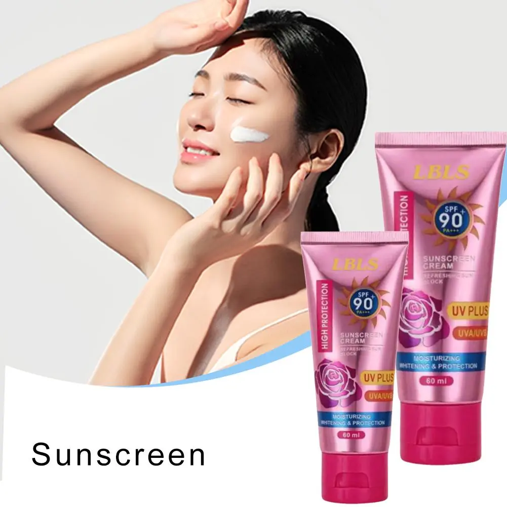 【Buy 1 Take 1】Sunscreen SPF90+ High Sun Protection Long-lasting Oil Control Facial Sunscreen Comfortable Light Sunscreen