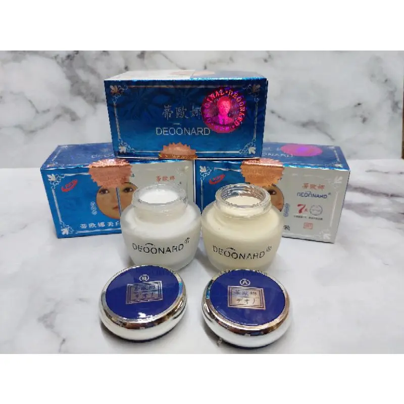 Deoonard Cream Set kecil day cream dan night cream 20gr 1