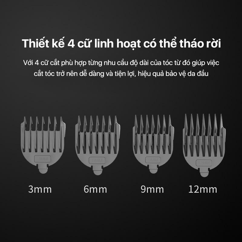 Product Introduction of Tông đơ cắt tóc Enchen Beardo 2 động cơ mạnh mẽ 8000 vòng, lưỡi thép không gỉ, tặng 4 cử lược tạo kiểu tóc - BH 6 tháng 49