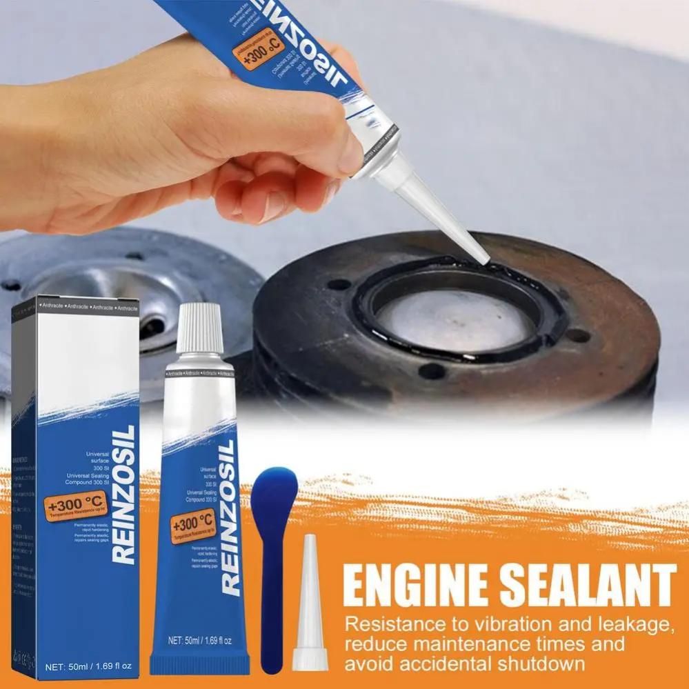 Product Introduction of Pes pengedap gasket enjin kenderaan, pengedap bebas gasket tahan minyak suhu tinggi, kalis air, 50ml 12