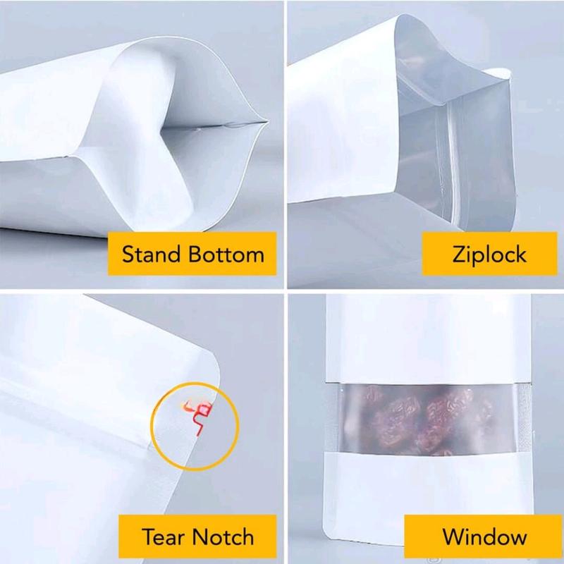Standing Pouch  PREMIUM / Plastik Klip MURAH  / PLASTIK KEMASAN MAKANAN 12x20 cm 2
