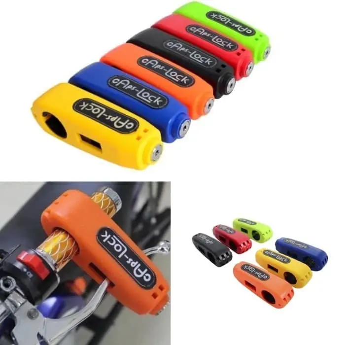 Kunci Gembok Pengaman Anti Maling Stang Motor CAPSLOCK Grip Lock