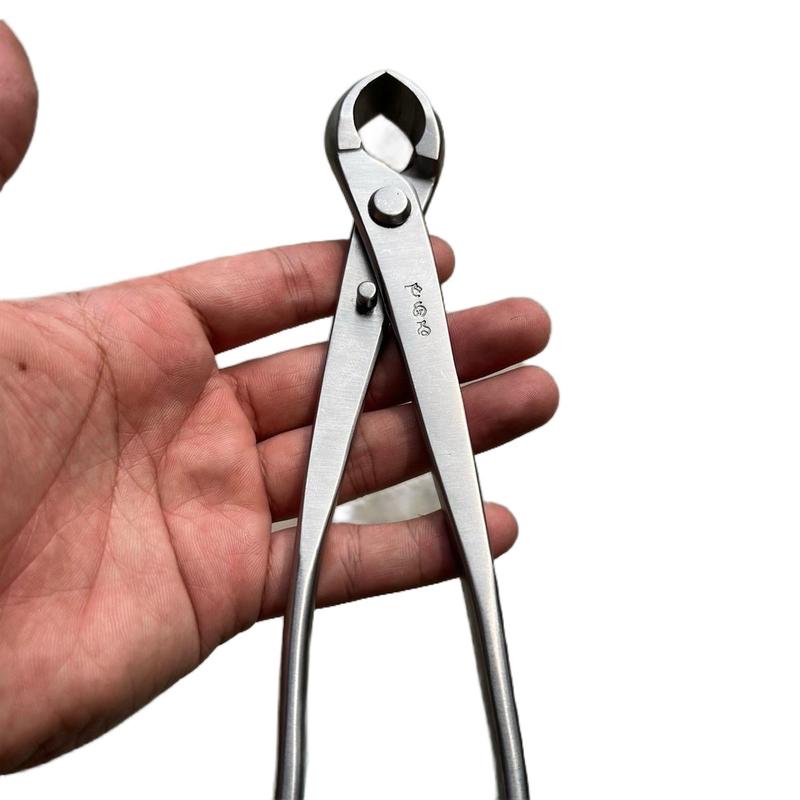 Kìm cạp tròn séo chữ nhật , chữ Hán thép trắng