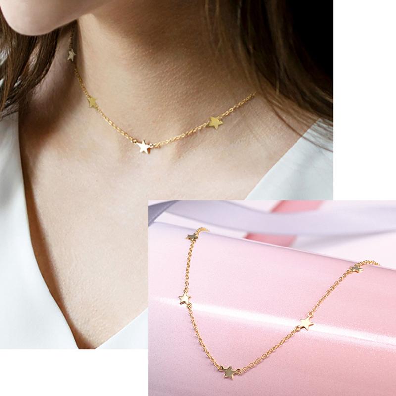 Product Introduction of AIDE 925 Sterling Silver Stacking Choker Chain Women Dainty Flower Zircon Necklace Geometry Korean Clavicle Neck Jewelry Gifts 13