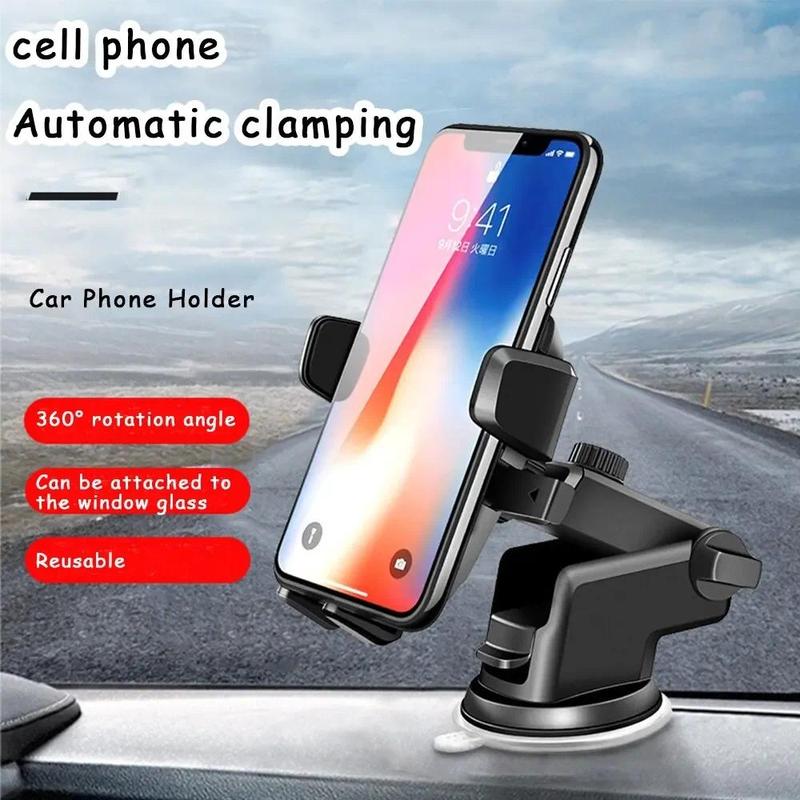Product Introduction of 1 PC Universal Car Phone Holder 360° Windshield Mobile Holder Support Smartphone Mount Stand for IPhone Samsung Xiaomi Huawei 18