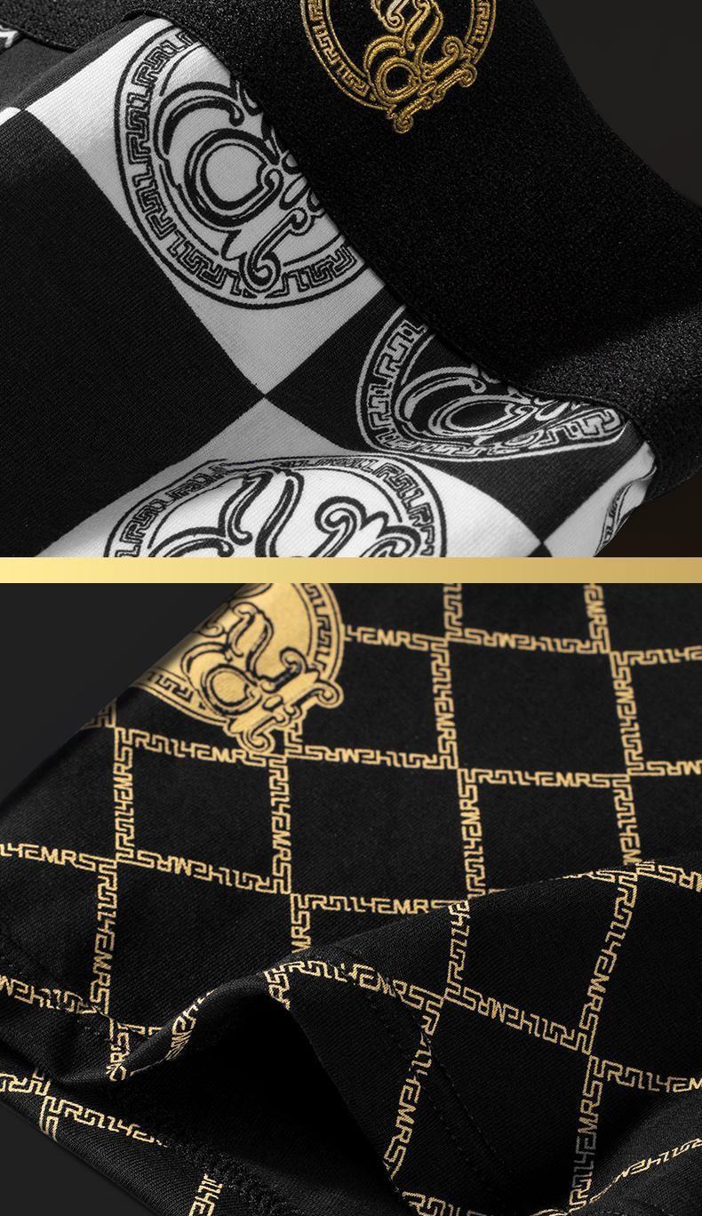Product Introduction of Quần Đùi Boxer Nam, Đồ Lót Cao Cấp, Màu Vàng Đen Sang Trọng, Mỏng Và Thoáng Khí, Kháng Khuẩn Và Kháng Khuẩn, Thích Hợp Cho Bé Trai Hợp Xu hướng 11