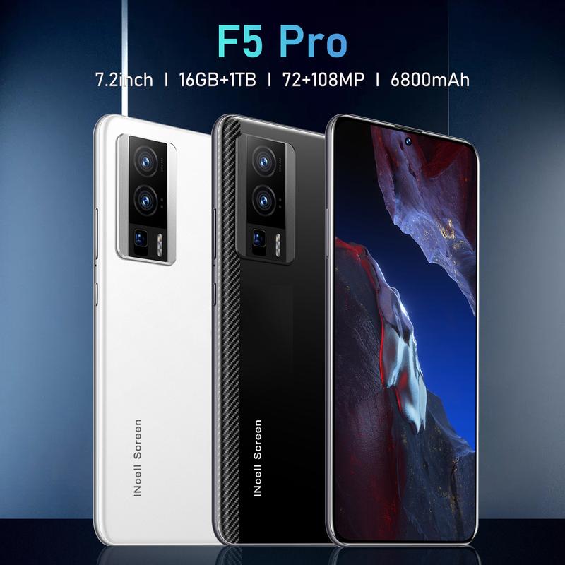 Product Introduction of F5 Pro mobile phone with a 7.2 inch Inch Inch Medium Hole Ultra Thin Screen 2+16G intelligent display Cellphone Smartphone 1