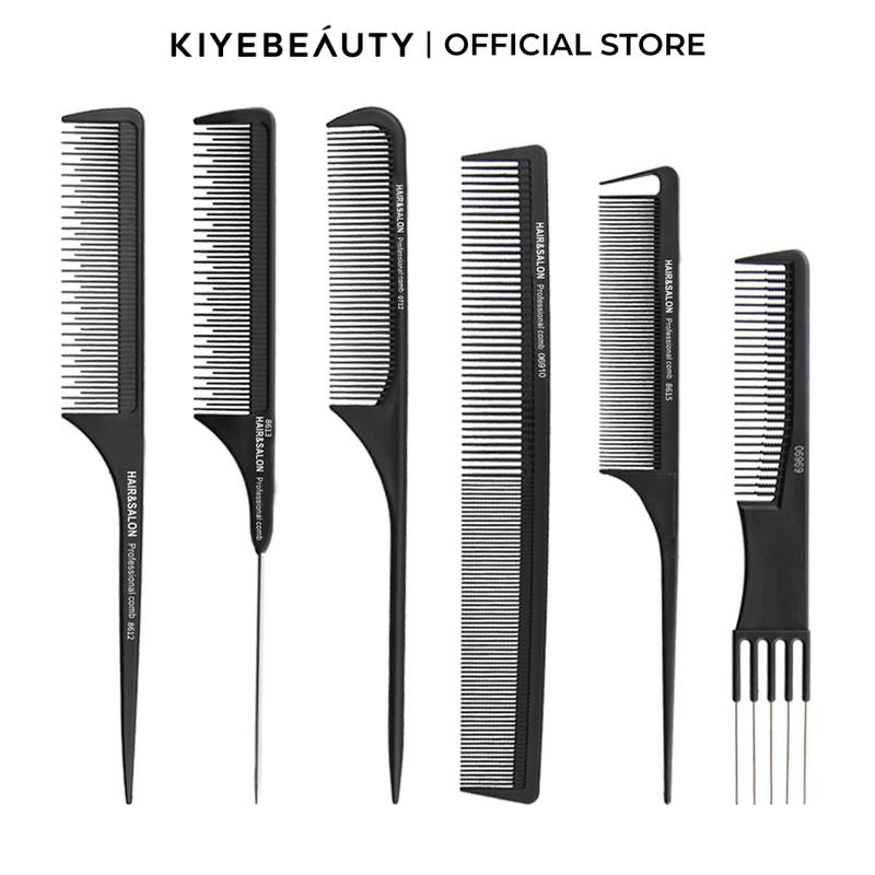 Lược Chải Tóc Nhựa Làm Tóc Tạo Kiểu Tóc KIYE Loại 1 Không gãy Tiện Lợi
